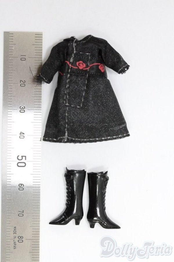 画像2: プチブライス/OF:衣装 I-25-12-14-144-KD-ZI (2)