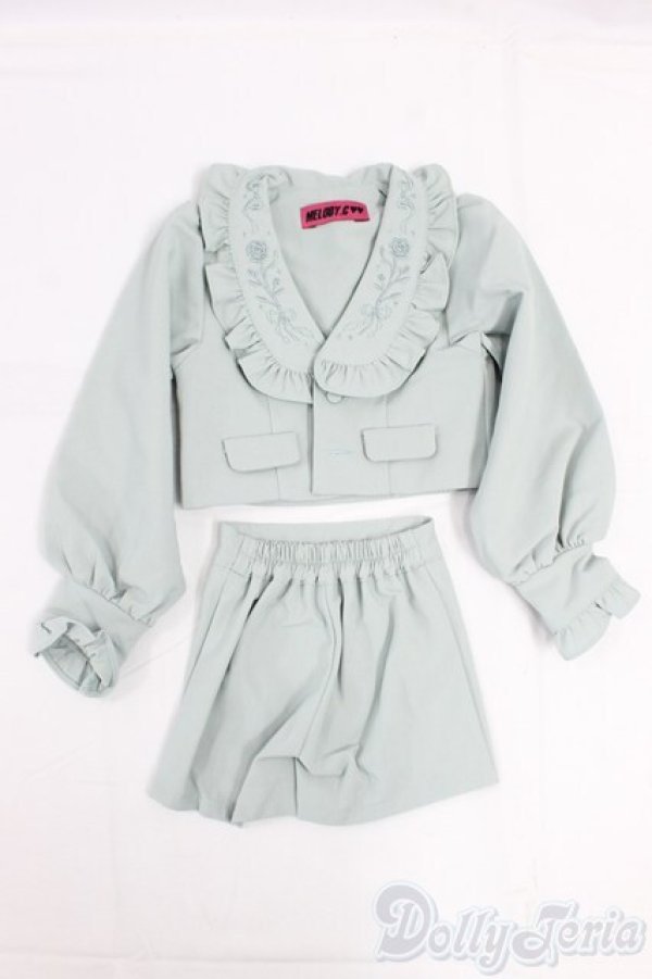 画像1: SDGrB＆SD13男の子/OF:Winter Love Letter刺繍スーツセット：MELODY.C様製 I-25-12-14-227-KD-ZI (1)