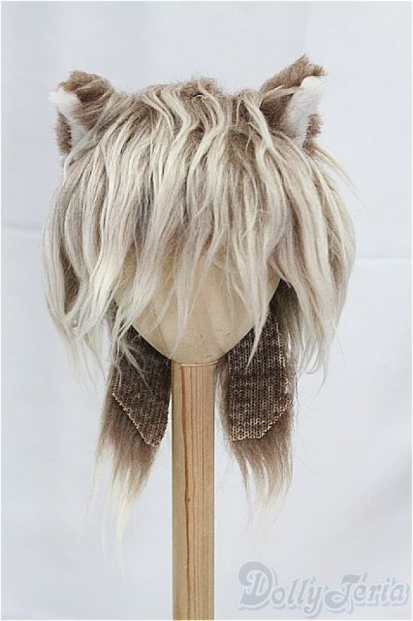 画像1: 8-9inch/ウィッグ I-25-12-14-048-KD-ZI (1)