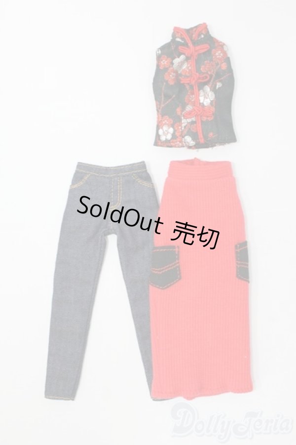 画像1: 27cmサイズドール/OF:衣装 I-25-12-14-292-KD-ZI (1)