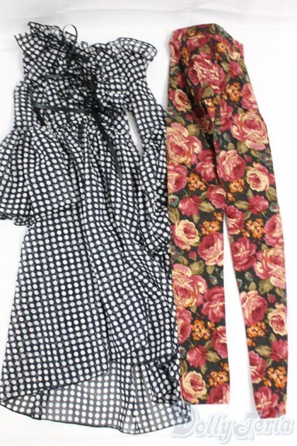 画像1: 80cmサイズドール/OF:衣装 I-25-12-14-240-KD-ZI (1)