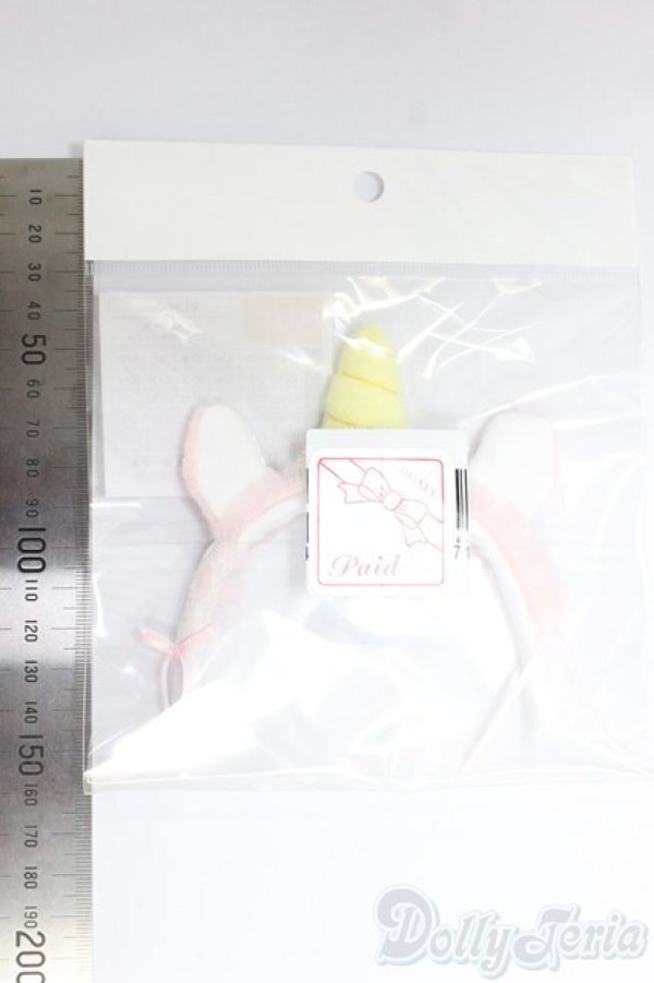 画像2: SD/OF:ドルフィー用ユニコーンカチューシャ：VOLKS製/1/3　60ｃｍ　BJD　MJD　衣装　ドール用 I-25-12-21-070-KD-ZI (2)