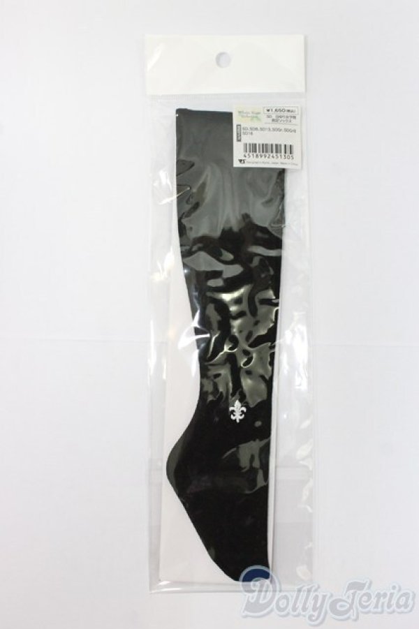 画像1: SD/OF:白ゆり女学院指定ソックス/1/3　60ｃｍ　BJD　MJD　衣装　ドール用 I-25-12-21-071-KD-ZI (1)