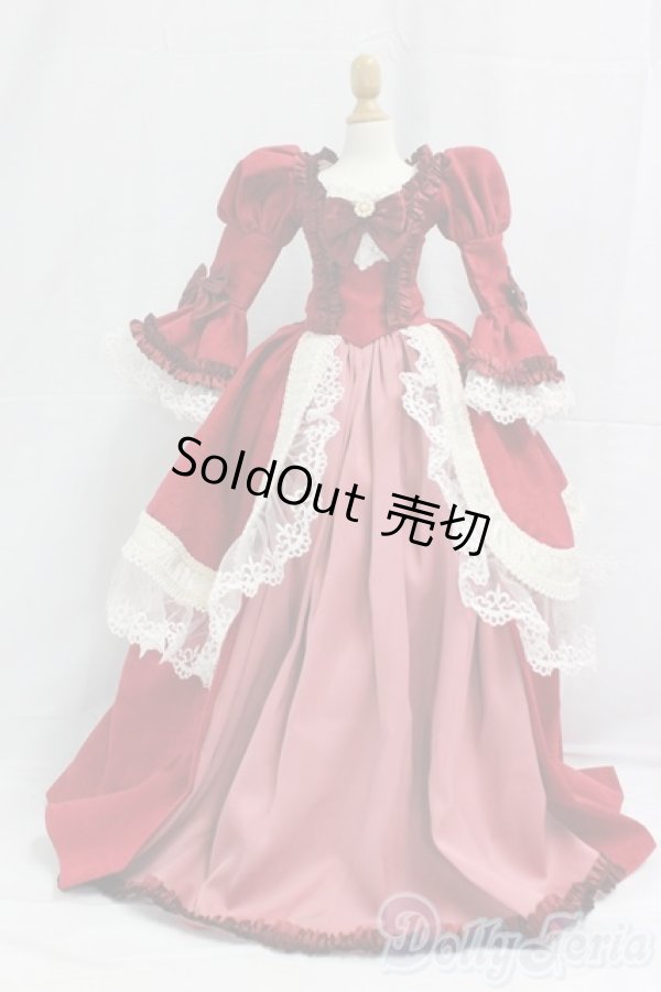 画像1: SDGrG/OF:マリー・アントワネット：デフォルト衣装/1/3　60ｃｍ　BJD　MJD　衣装　ドール用 I-25-12-21-075-KD-ZI (1)