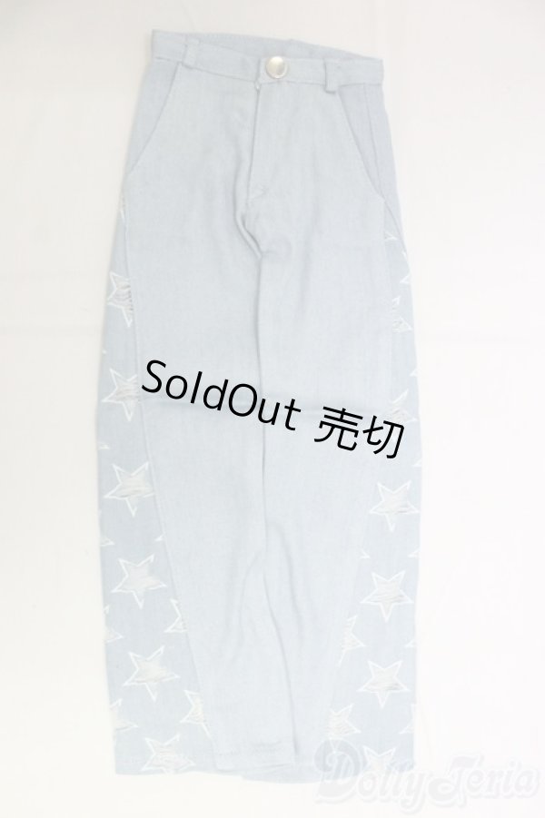 画像1: SD/OF:パンツ/1/3　60ｃｍ　BJD　MJD　衣装　ドール用 I-25-12-21-097-KD-ZI (1)