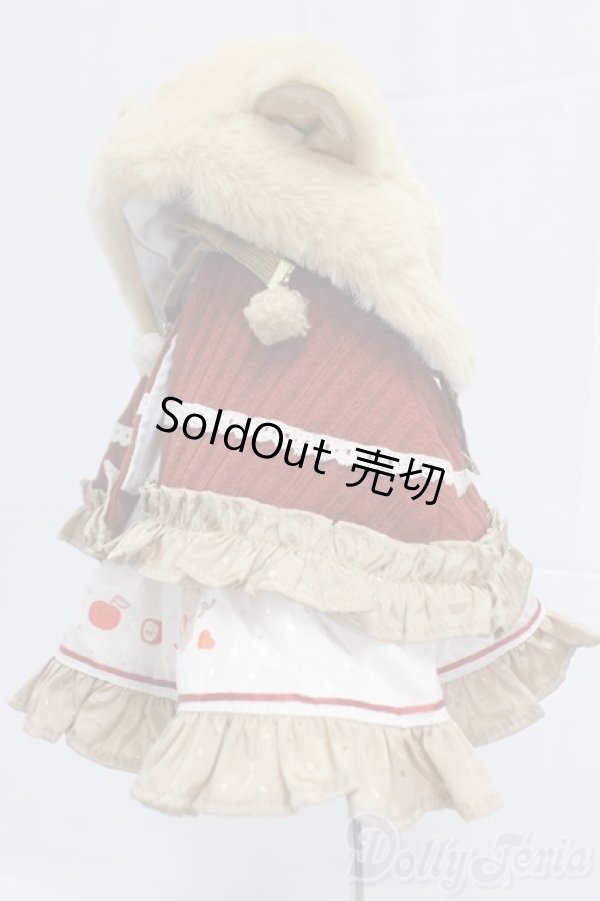 画像2: MDD/OF:木茶動物園様製　リンゴベアー I-25-12-21-182-KD-ZI (2)