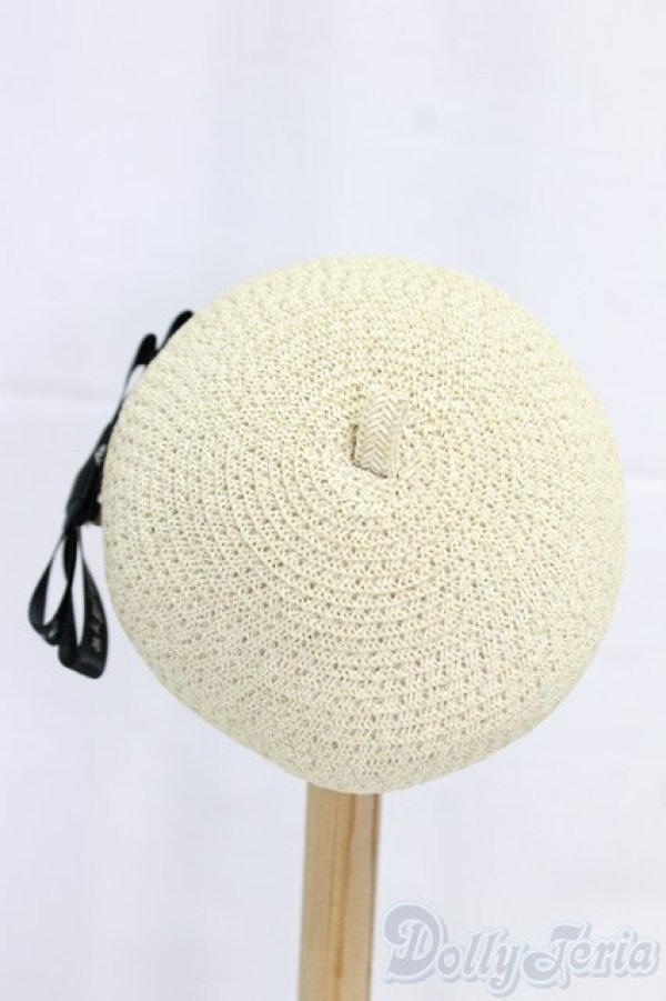 画像2: MDD/OF:おリボン付編み帽子(skyloops様)/0 I-25-12-21-149-KD-ZI (2)