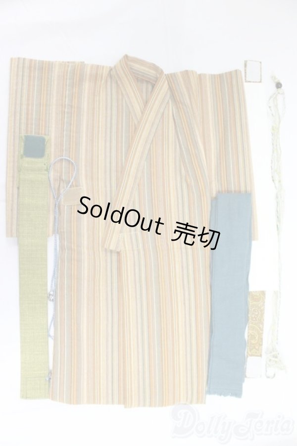 画像1: SD17B/OF:着物セット/1/3　70ｃｍ　BJD　MJD　衣装　ドール用 I-25-12-21-253-KD-ZI (1)