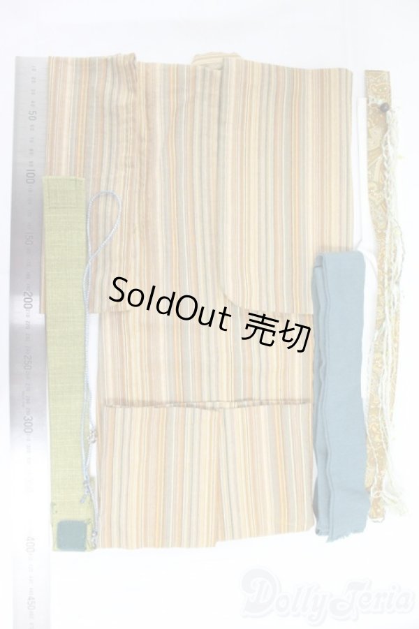 画像2: SD17B/OF:着物セット/1/3　70ｃｍ　BJD　MJD　衣装　ドール用 I-25-12-21-253-KD-ZI (2)