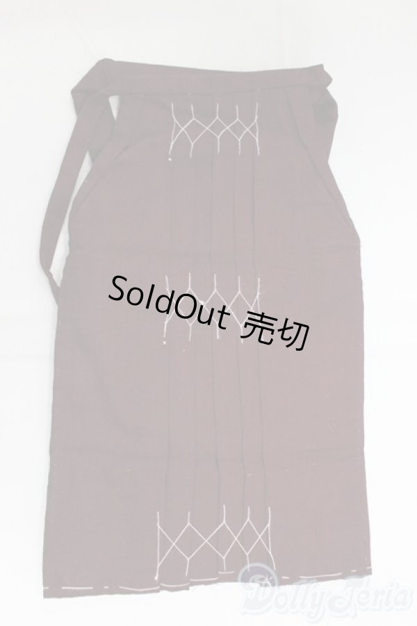 画像1: SD/OF:袴/1/3　60ｃｍ　BJD　MJD　衣装　ドール用 I-25-12-21-256-KD-ZI (1)