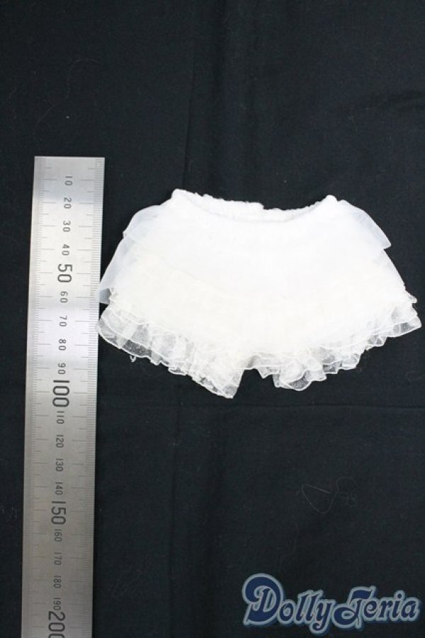 画像2: SDM＆MSD/OF:スウィートフリルスコート・ミニ白 I-25-12-28-043-KD-ZI (2)