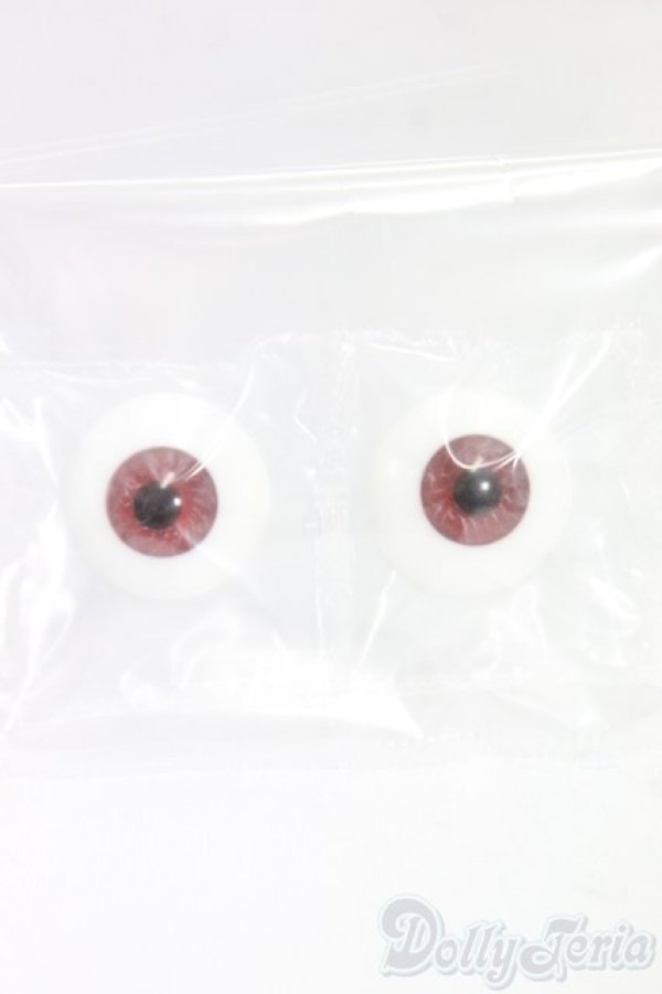 画像1: 18mm/造形村グラスアイ・赤/ドール用　アイ I-25-12-28-259-KD-ZI (1)