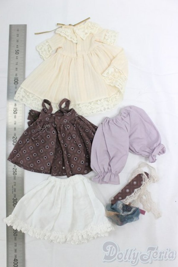 画像2: 幼SD/OF:ドレス/1/6　30ｃｍ　BJD　MJD　衣装　ドール用 I-26-01-04-120-KD-ZI (2)