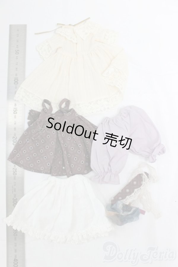 画像2: 幼SD/OF:ドレス/1/6　30ｃｍ　BJD　MJD　衣装　ドール用 I-26-01-04-120-KD-ZI (2)