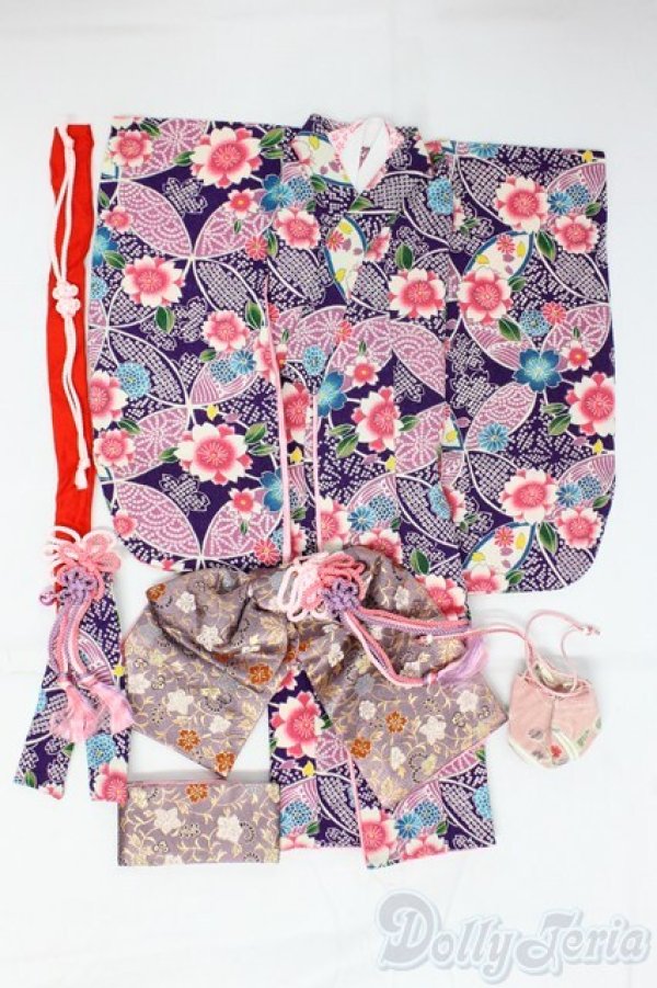 画像1: SDM＆MSD/OF:着物セット/1/4　40ｃｍ　BJD　MJD　衣装　ドール用 I-26-01-11-154-KD-ZI (1)