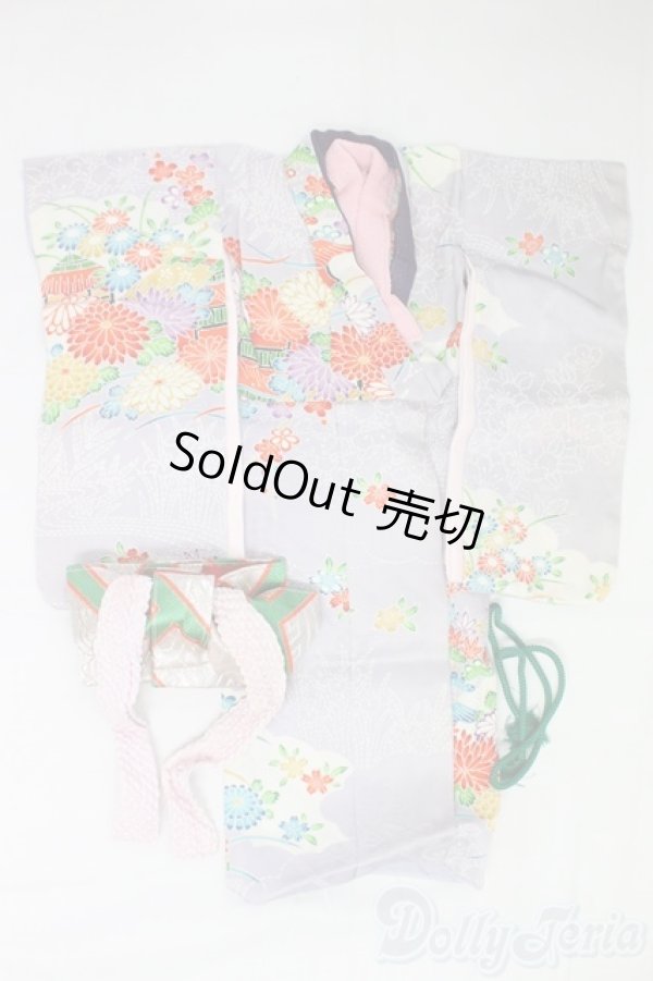 画像1: SD/着物セット/1/3　60ｃｍ　BJD　MJD　衣装　ドール用 I-26-01-11-157-KD-ZI (1)