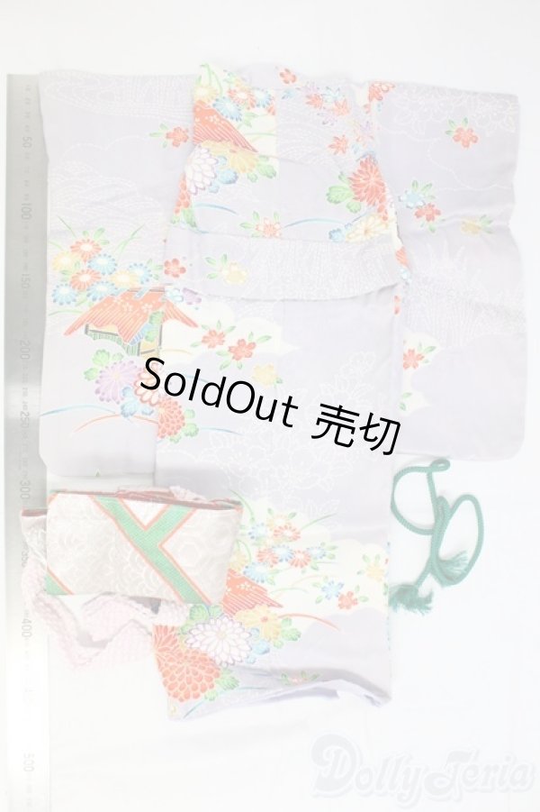 画像2: SD/着物セット/1/3　60ｃｍ　BJD　MJD　衣装　ドール用 I-26-01-11-157-KD-ZI (2)