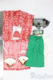 画像2: SDM＆MSD/OF:着物セット/1/4　40ｃｍ　BJD　MJD　衣装　ドール用 I-26-01-11-162-KD-ZI (2)