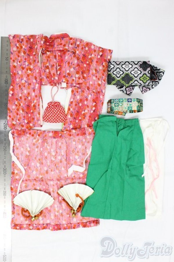 画像2: SDM＆MSD/OF:着物セット/1/4　40ｃｍ　BJD　MJD　衣装　ドール用 I-26-01-11-162-KD-ZI (2)