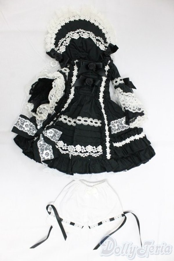 画像1: SDM＆MSD/OF:ドレス/1/4　40ｃｍ　BJD　MJD　衣装　ドール用 I-26-01-11-167-KD-ZI (1)