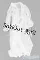 画像: SD＆DD/OF:ホワイトシフォンガウン/1/3　60ｃｍ　BJD　MJD　衣装　ドール用 I-26-01-11-217-KD-ZI