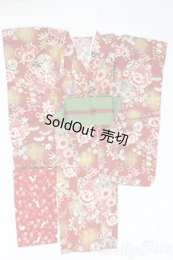 画像1: SD/着物セット/1/3　60ｃｍ　BJD　MJD　衣装　ドール用 I-26-01-11-228-KD-ZI (1)