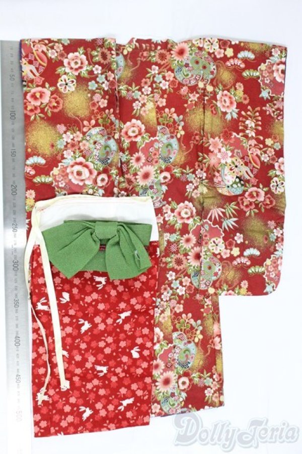 画像2: SD/着物セット/1/3　60ｃｍ　BJD　MJD　衣装　ドール用 I-26-01-11-228-KD-ZI (2)