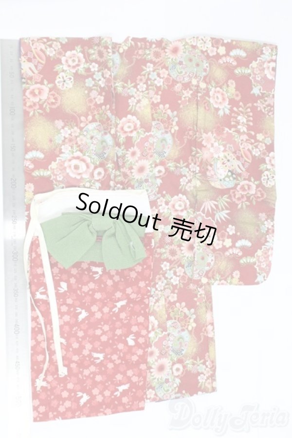 画像2: SD/着物セット/1/3　60ｃｍ　BJD　MJD　衣装　ドール用 I-26-01-11-228-KD-ZI (2)