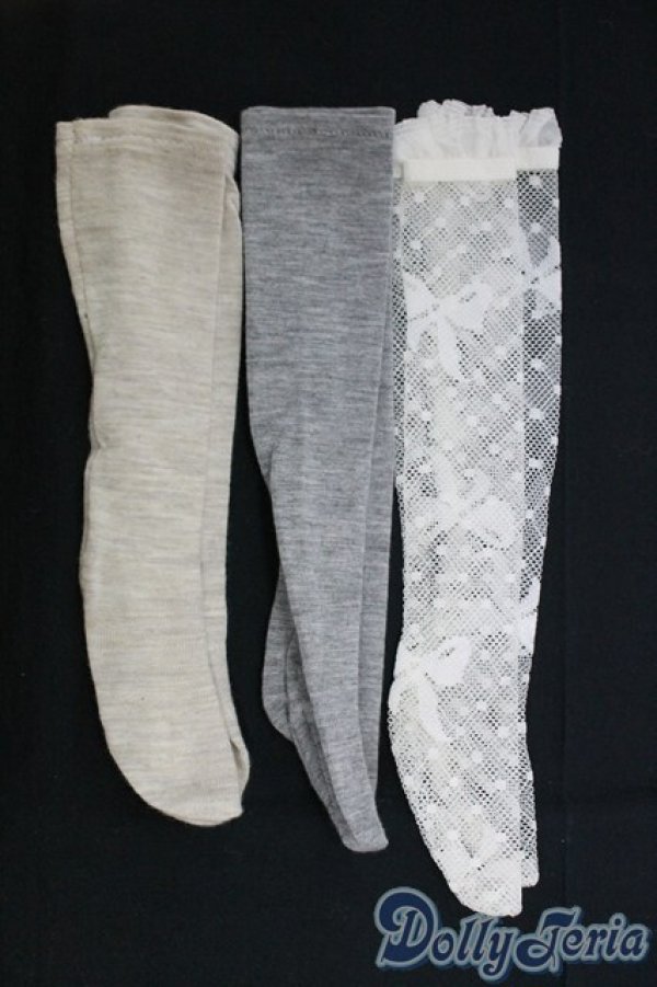 画像1: SD/OF:靴下/1/3　60ｃｍ　BJD　MJD　衣装　ドール用 I-26-01-11-234-KD-ZI (1)