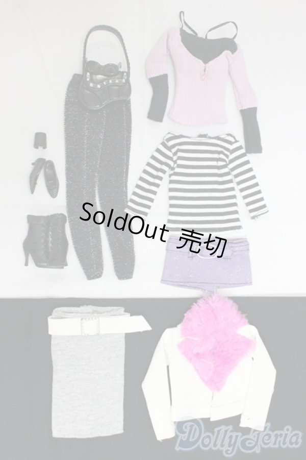 画像1: バービー/OF:ファッションフィーバー 衣装セット/ファッションドール　衣装 I-26-01-25-116-KD-ZI (1)