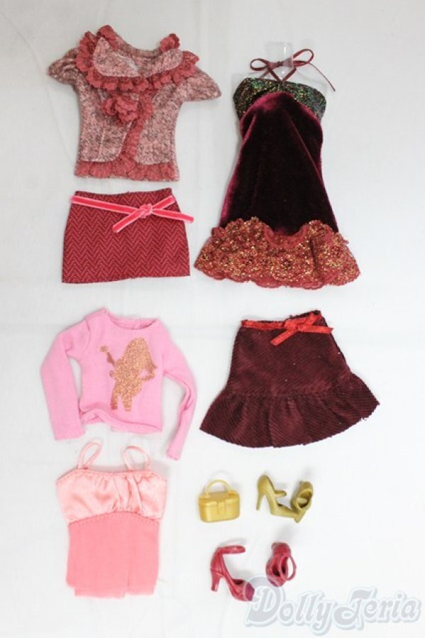 画像1: バービー/OF:ファッションフィーバー 衣装セット/ファッションドール　衣装 I-26-01-25-117-KD-ZI (1)