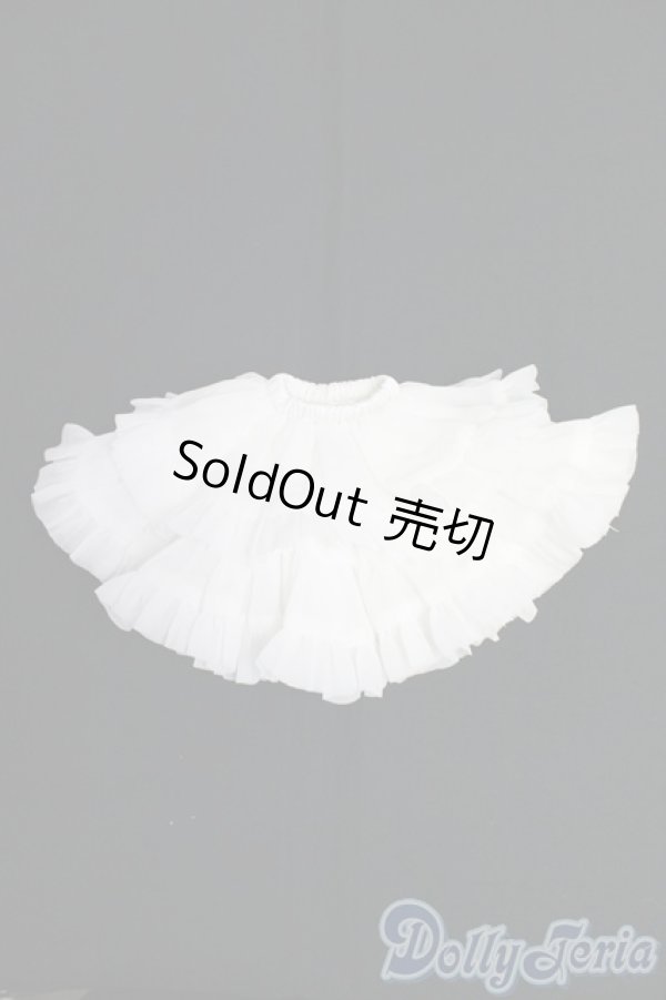 画像1: MSD/OF:ぽんぽんパニエ（ホワイト）・ミニ I-26-02-01-093-KD-ZI (1)