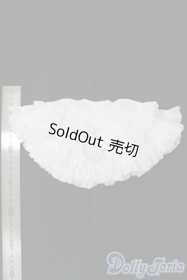 画像2: MSD/OF:ぽんぽんパニエ（ホワイト）・ミニ I-26-02-01-093-KD-ZI (2)