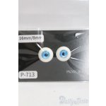 画像: レジンアイ/16mm I-26-02-08-034-KD-ZI