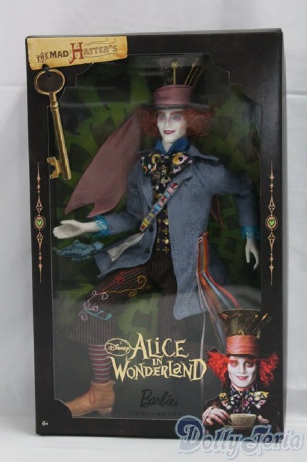 画像1: マテルバービーコレクター/アリスインワンダーランド：マッドハッター I-26-02-08-075-KD-ZI (1)
