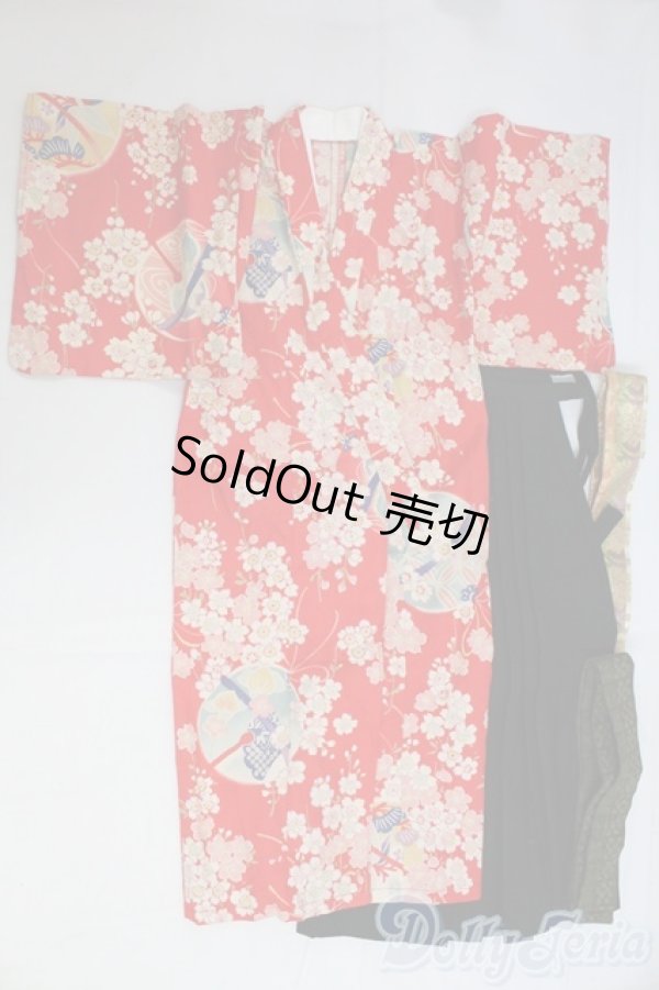 画像1: SD13GIRL/袴セット I-26-02-08-176-KD-ZI (1)