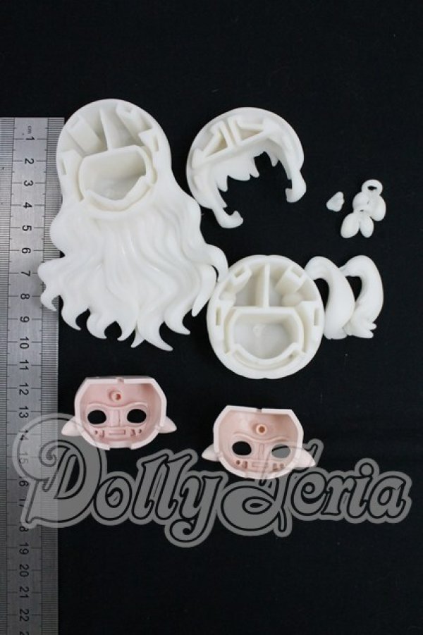 画像2: MINTY(ミンティ)/ファンタジーの森 髪・フェイスパーツ I-26-02-15-259-KD-ZI (2)