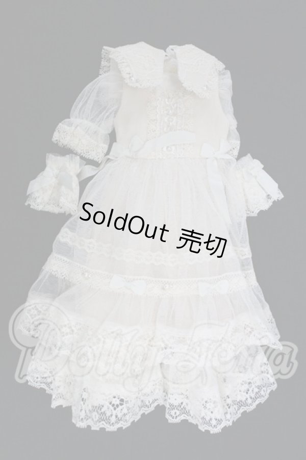 画像1: SDM/OF:レーシーチュールドレス（バニラ）・ミニ I-26-02-22-126-KD-ZI (1)