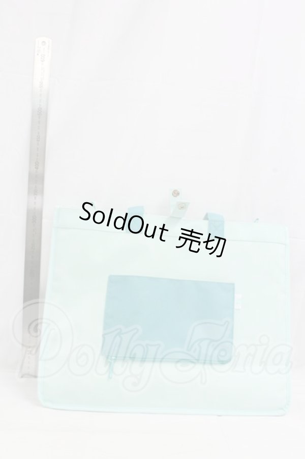 画像2: DD/＃うちのこかわいい ドルフィートートバッグ（ミント） I-26-02-22-143-KD-ZI (2)