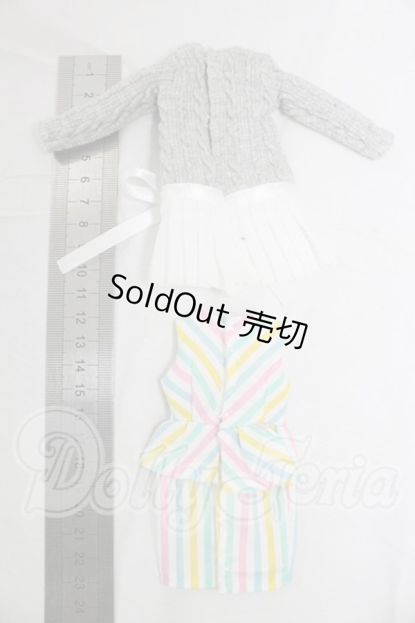 画像2: 22cmサイズドール/OF:衣装 I-26-03-01-085-KD-ZI (2)