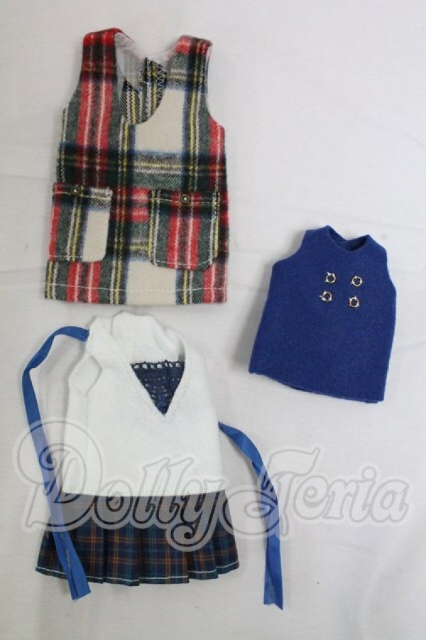 画像1: 22cmサイズドール/OF:衣装 I-26-03-01-078-KD-ZI (1)