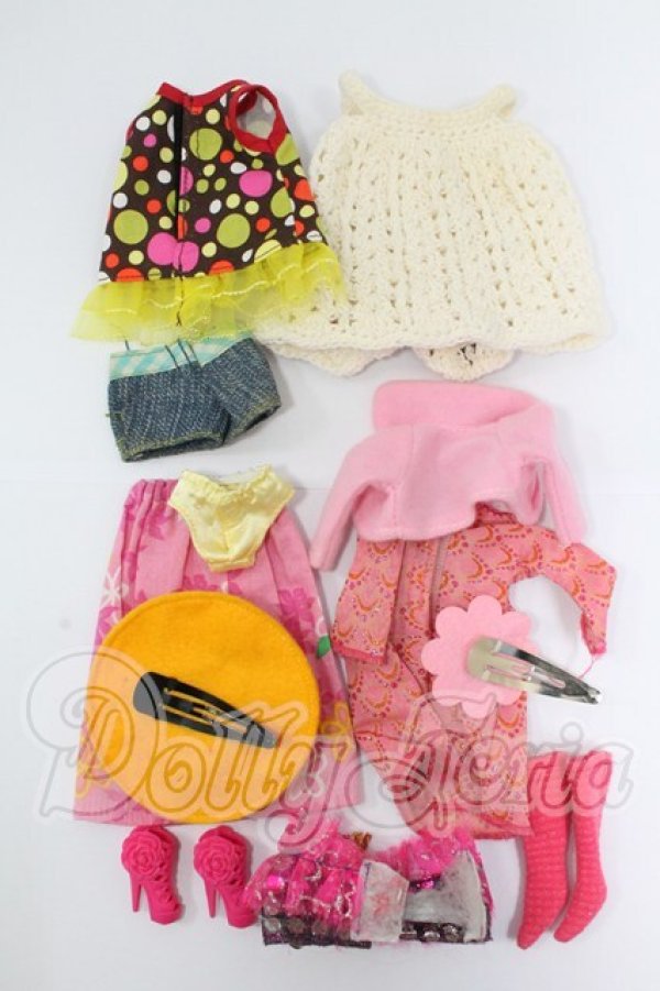 画像2: 22cmサイズドール/OF:衣装 I-26-03-01-225-KD-ZI (2)