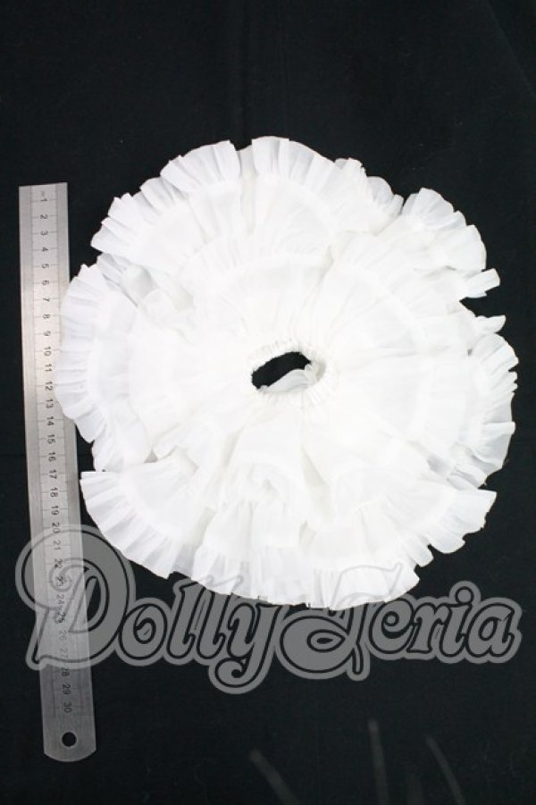 画像2: MSD/OF:ぽんぽんパニエ（ホワイト）・ミニ I-26-03-08-172-KD-ZI (2)