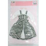 画像: azone/OF 45cm用陽だまりのふんわりチェックジャンスカset I-26-03-15-185-KD-ZI