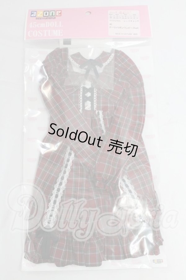 画像1: azone/OF:45cmサイズドール　衣装　ドーリィリボンワンピース I-26-03-15-187-KD-ZI (1)