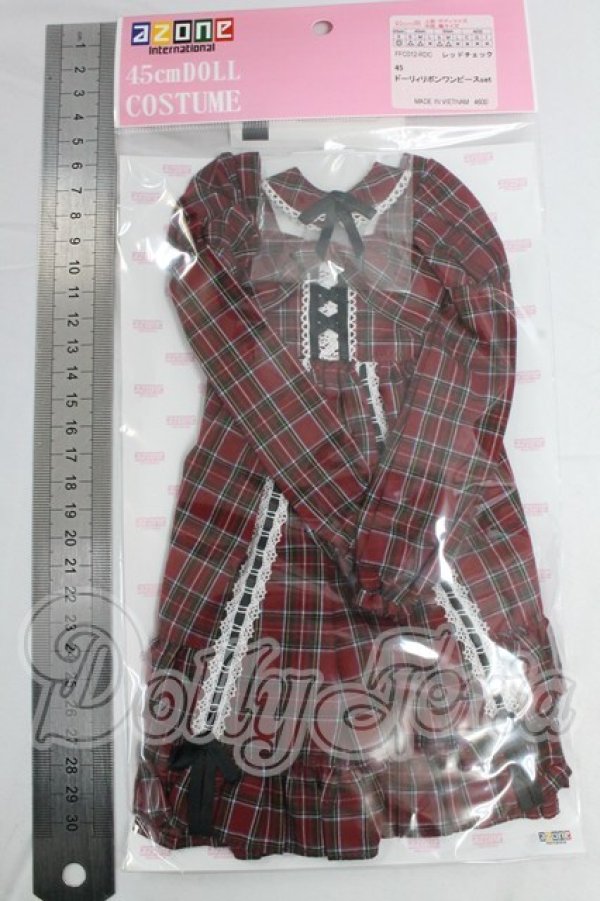 画像2: azone/OF:45cmサイズドール　衣装　ドーリィリボンワンピース I-26-03-15-187-KD-ZI (2)