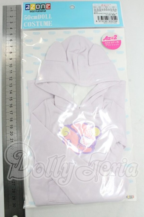 画像2: azone/OF AZO2病みかわねこみみフードワンピース I-26-03-15-191-KD-ZI (2)