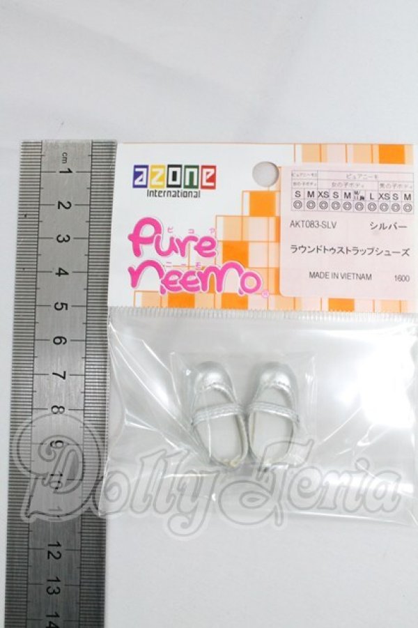 画像2: AZONE/OF:23ｃｍ　ラウンドトゥストラップシューズ I-26-03-15-196-KD-ZI (2)