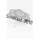 画像: SD/ドルフィー用エレガントノワールレース日傘 I-26-03-15-330-KD-ZI