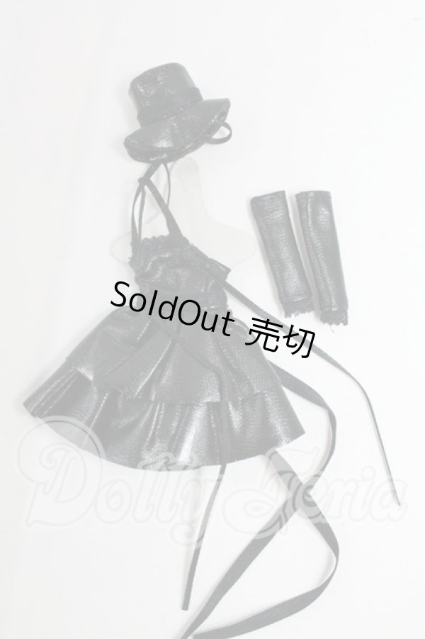 画像1: azone1/12/ピコD/OF:小悪魔ゴスワンピース I-26-03-22-224-KD-ZI (1)